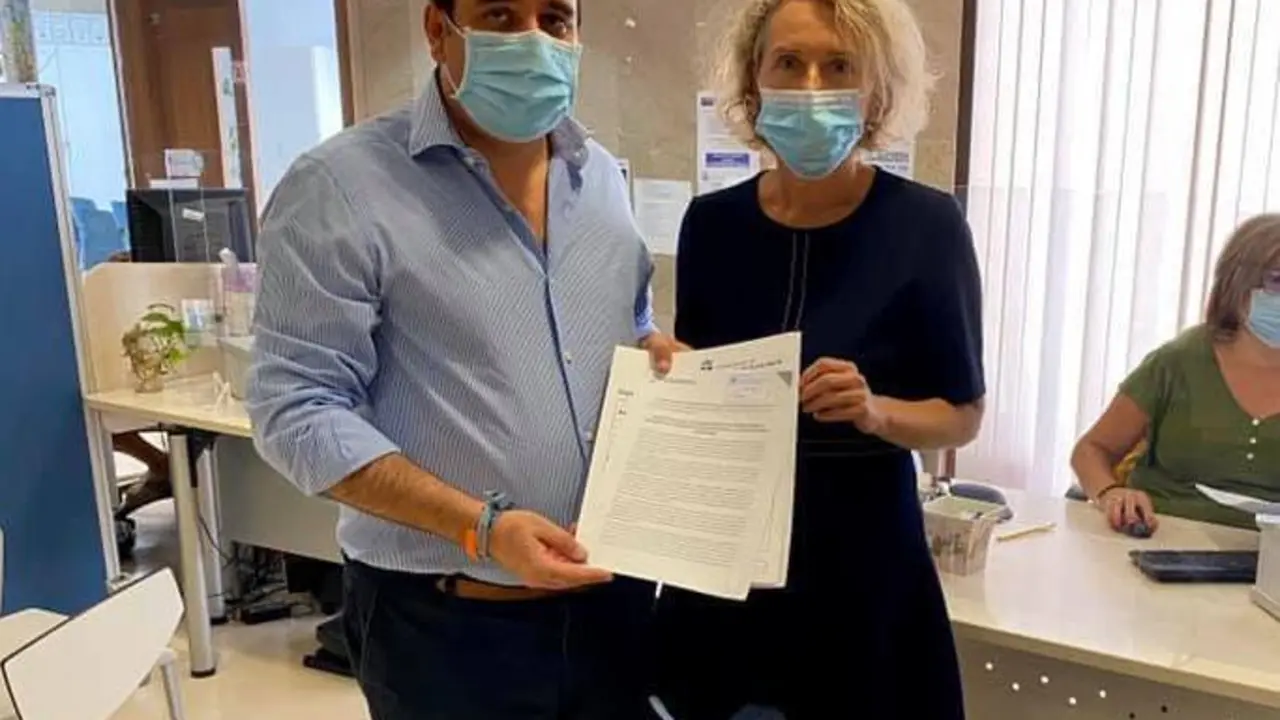 Curro Mart&iacute;nez y Lola Campos. - Viva