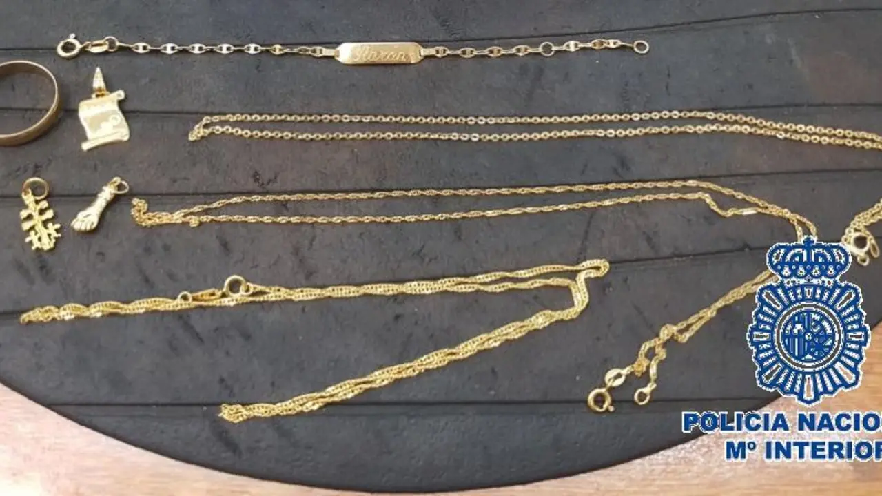 Joyas recuperadas. - PN
