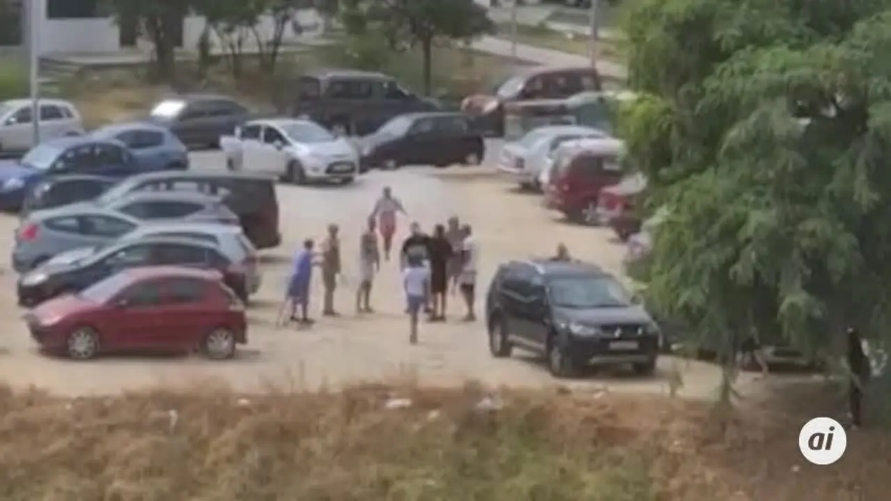 Una anciana con andador, derribada en una reyerta en El Saladillo