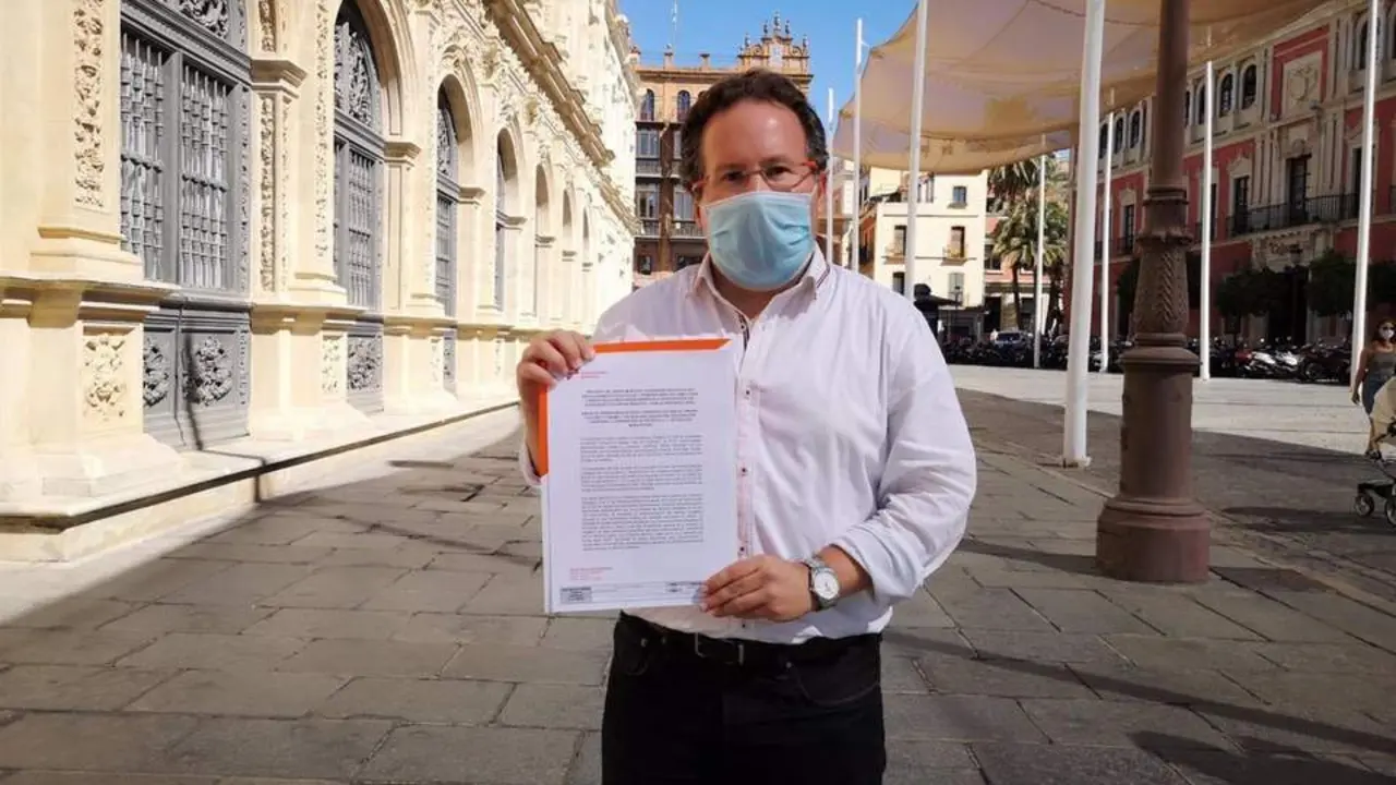 El concejal Lorenzo L&oacute;pez Aparicio. - CS