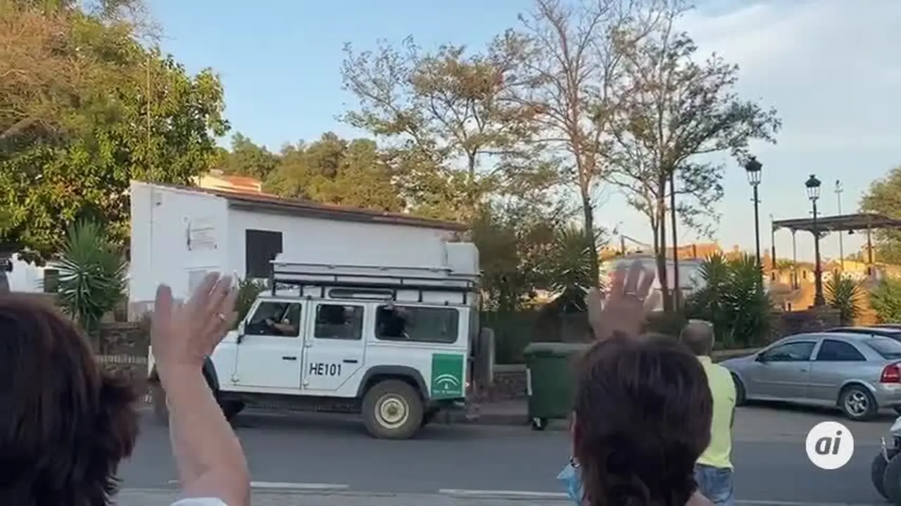 Extinguido el incendio de Almonaster tras 11 d&iacute;as de lucha contra el fuego