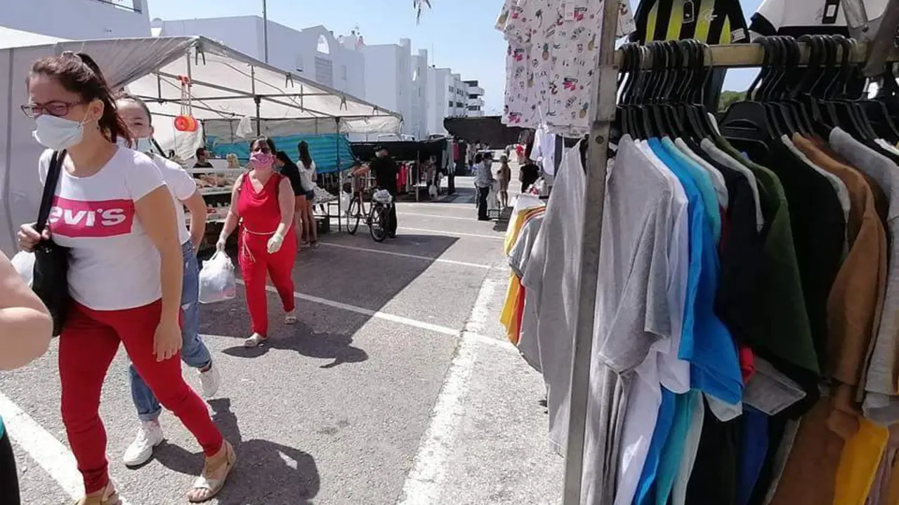 Imagen del mercadillo. - A.I.
