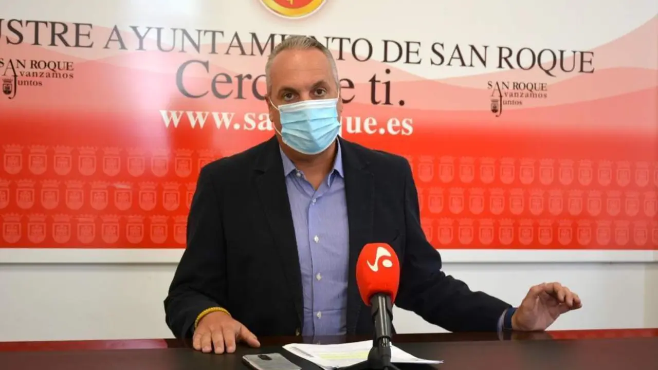 El alcalde de San Roque, Juan Carlos Ruiz Boix. - AI