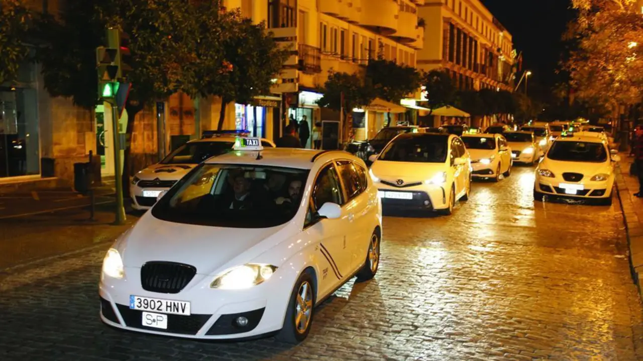 Taxis por el centro de Jerez - Cristo Garc&iacute;a