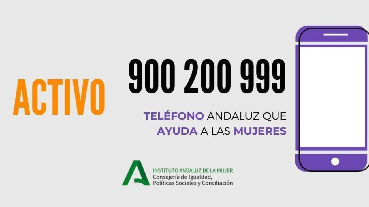Tel&eacute;fono de Atenci&oacute;n a la Mujer. - VH