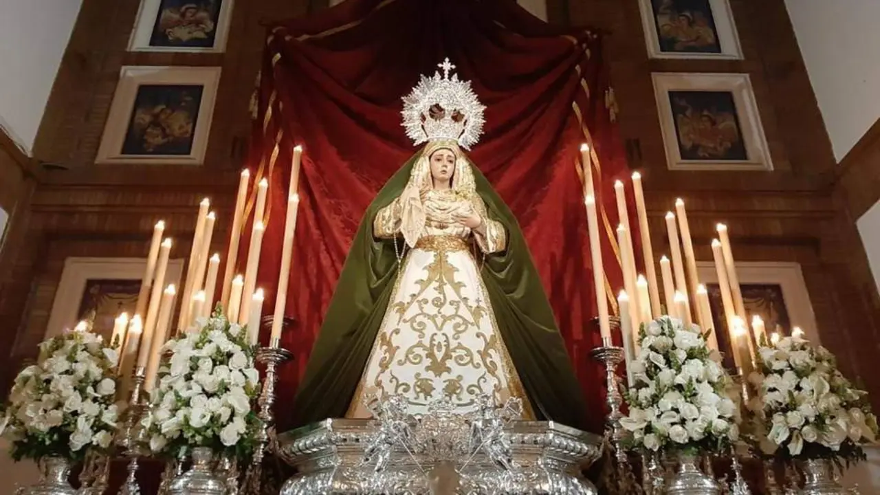 Mar&iacute;a Sant&iacute;sima de la Candelaria.  - Hermandad de la Candelaria