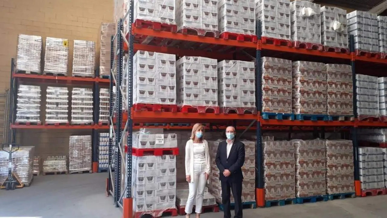 Parralo en el Banco de Alimentos. - VH