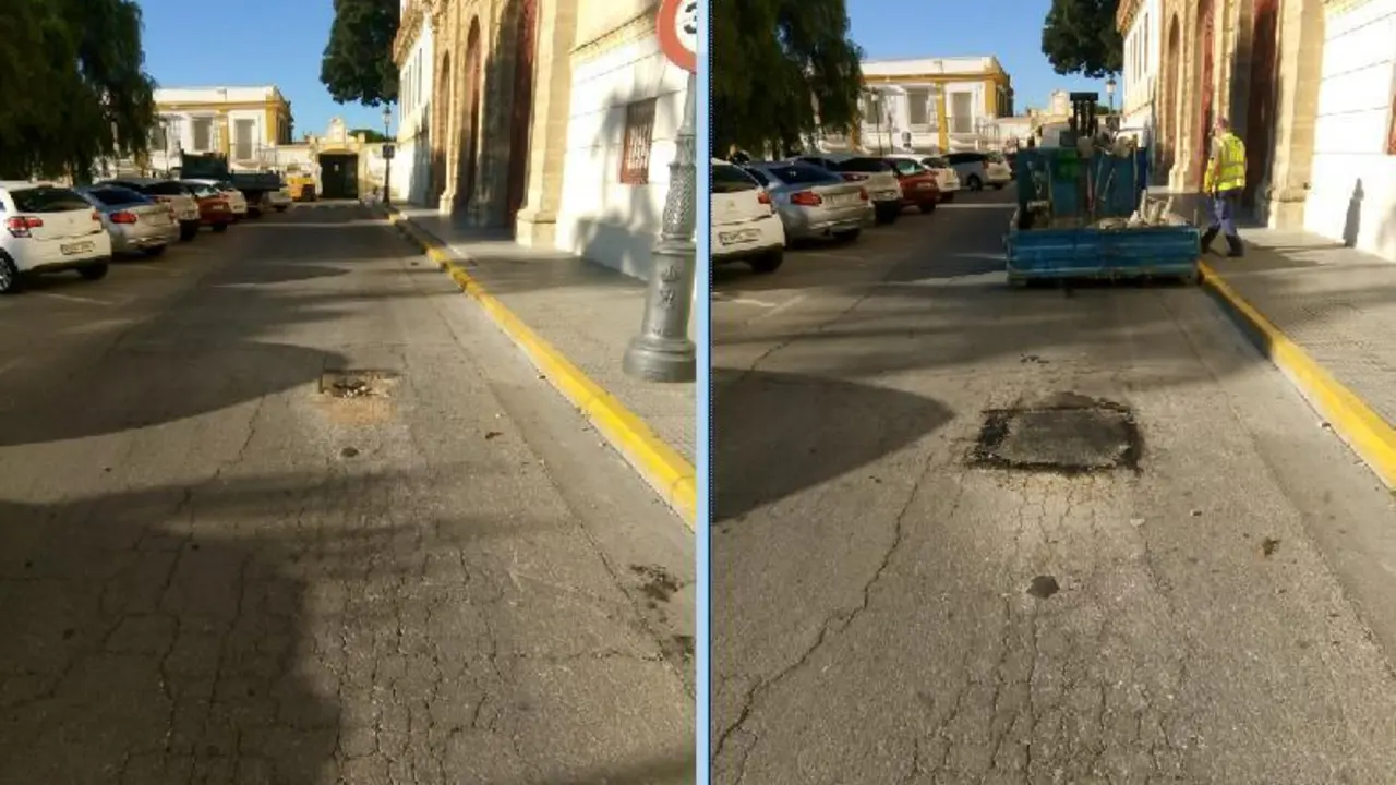 Reparaci&oacute;n en las calles portuenses. - Viva