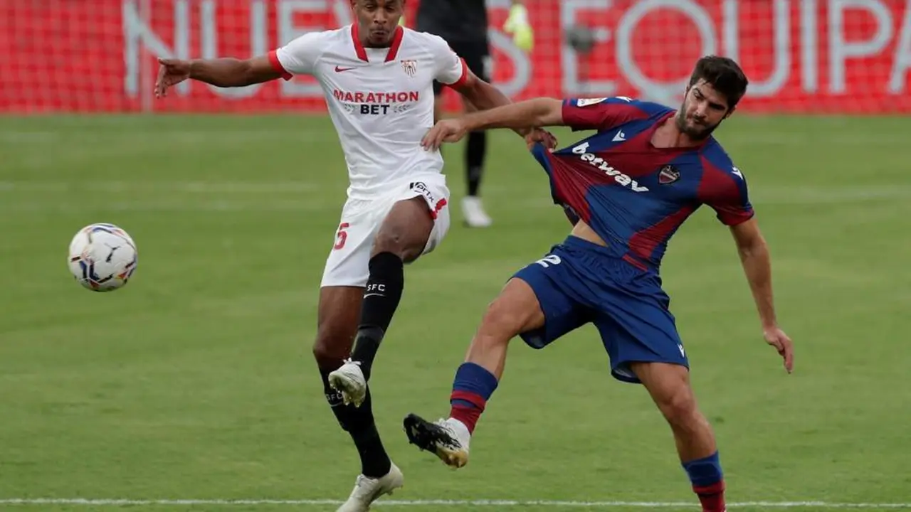 Imagen del Sevilla - Levante. - efe