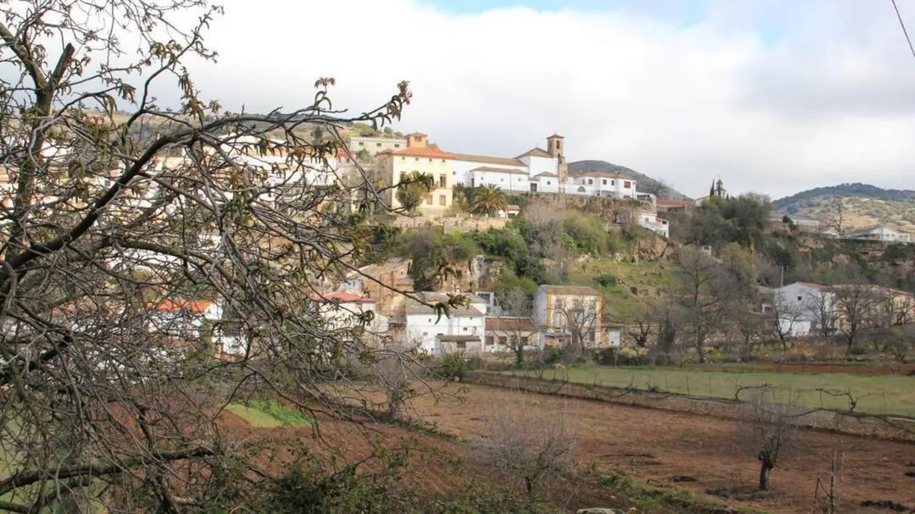 Vista de la localidad de Frailes.  - 