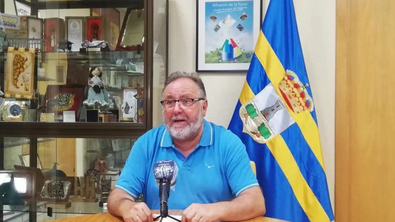 El alcalde de Alhaur&iacute;n de la Torre, Joaqu&iacute;n Villanova. - ep