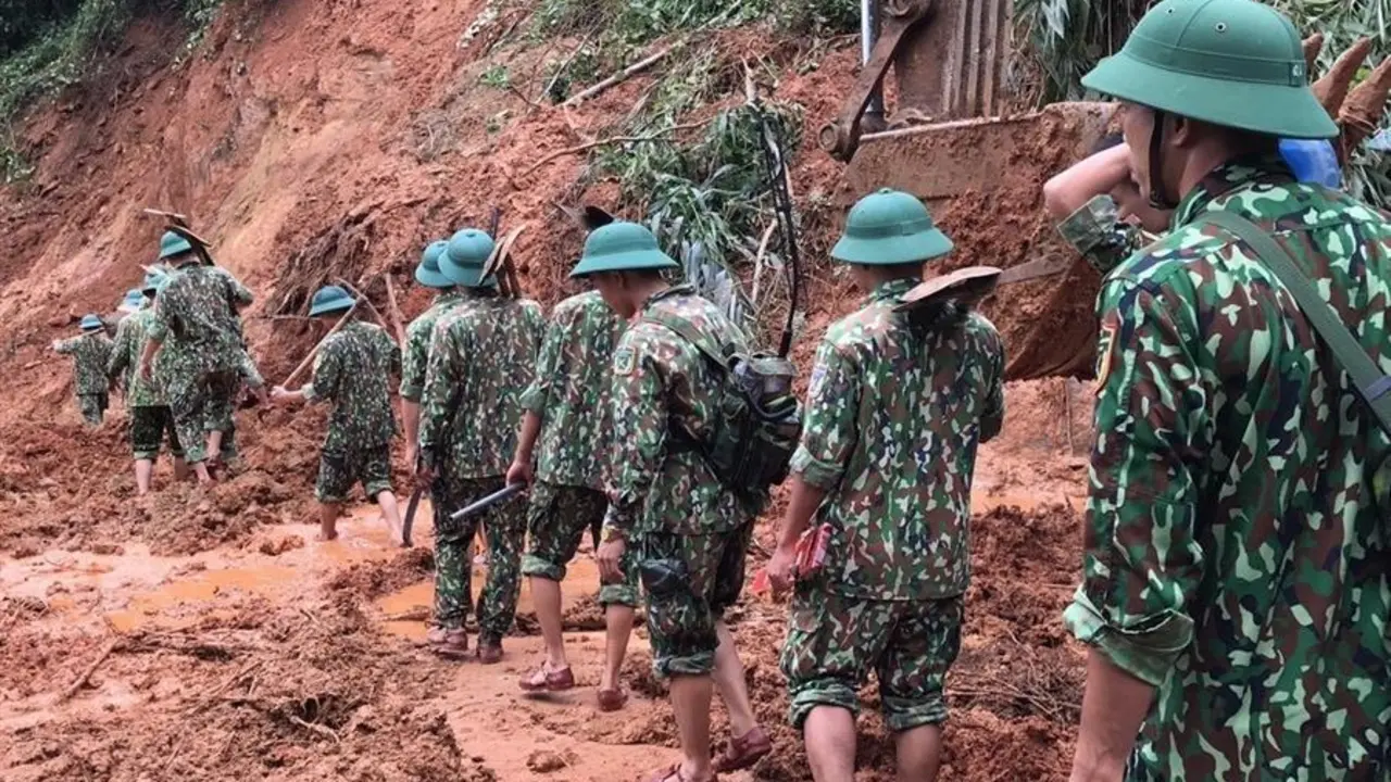 Inundaciones en Vietnam. - EFE