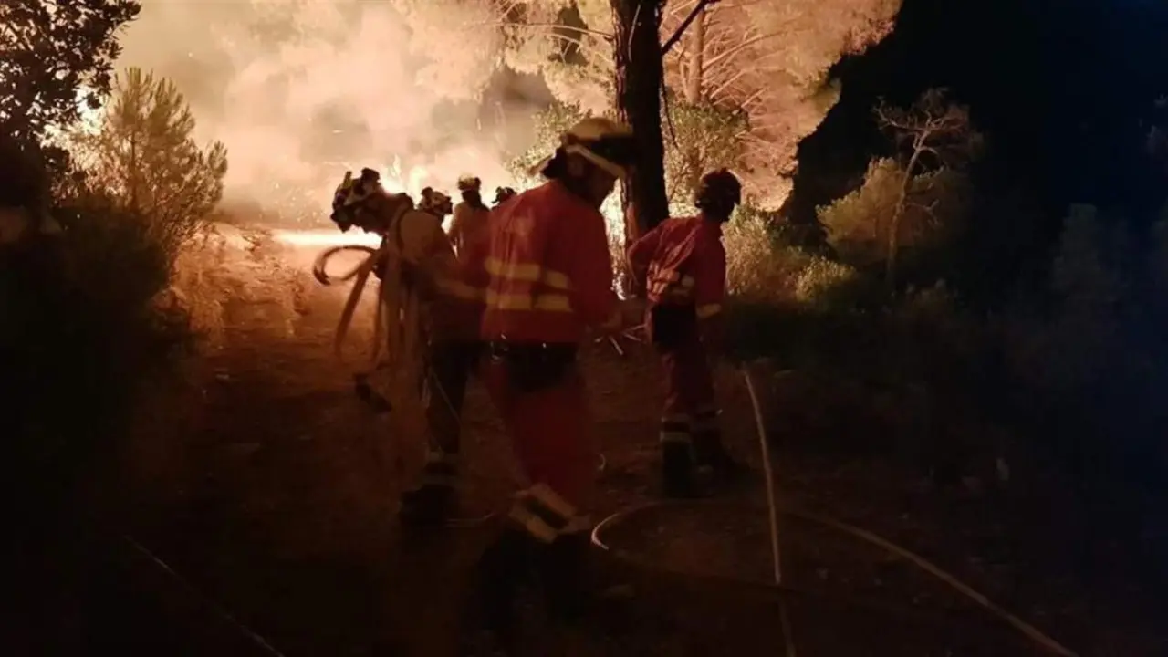 Incendio en Nerva. - EP