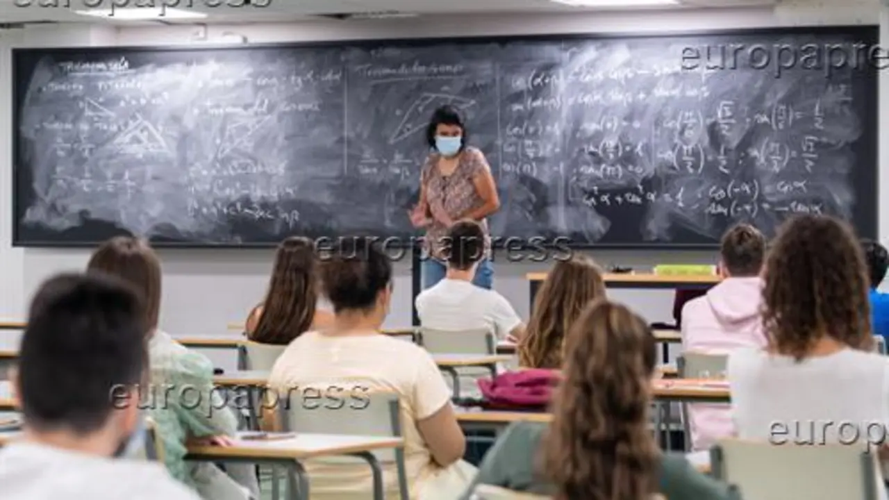 Aula de un colegio. - EP