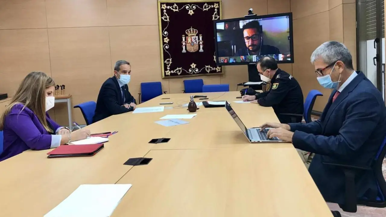 Reuni&oacute;n del Centro de Coordinaci&oacute;n Operativa (CECOR). - 