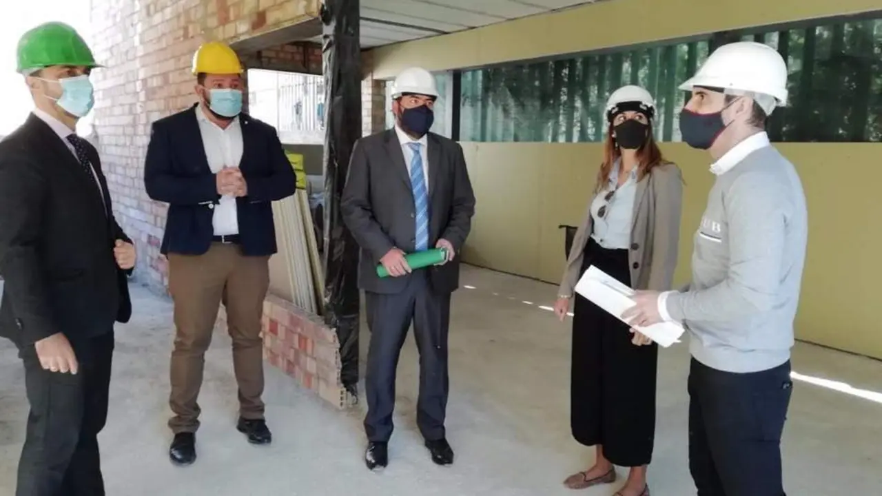 Visita de Javier Mill&aacute;n a El Rubio. - JUNTA