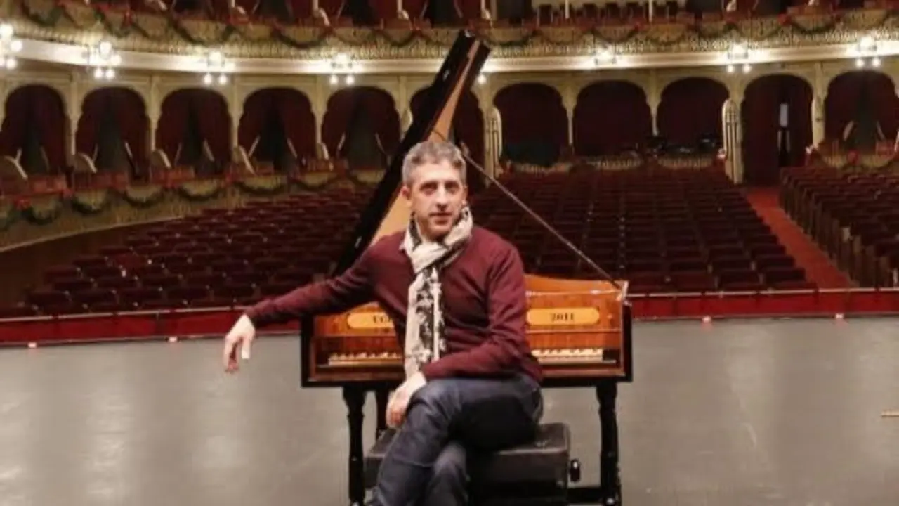 El pianista Alejandro Casal. - ICAS