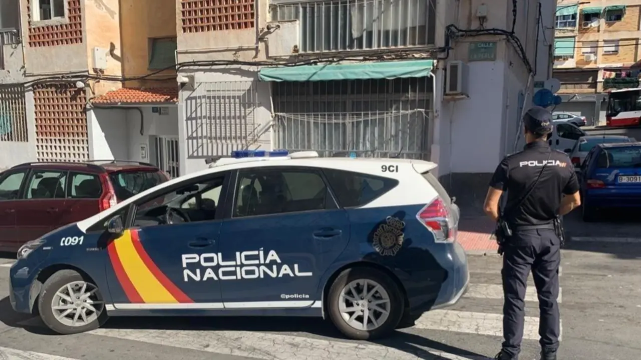 Un agente del Cuerpo Nacional de Polic&iacute;a. - AI