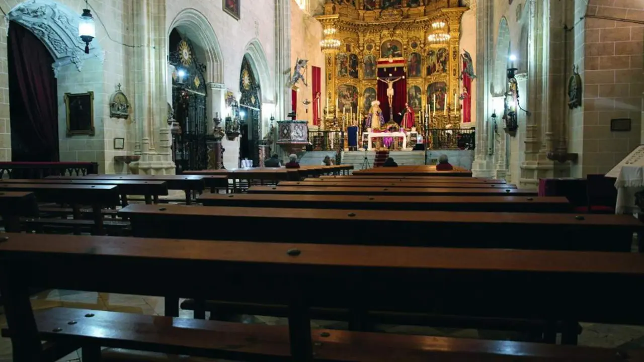 Una imagen del interior de la iglesia de San Marcos.  - Oliverio Ruiz