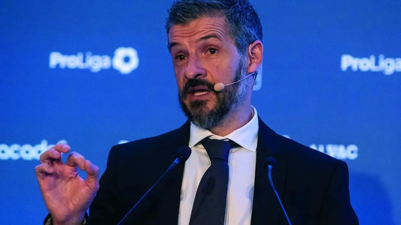 David Jim&eacute;nez, presidente de Proliga - Proliga