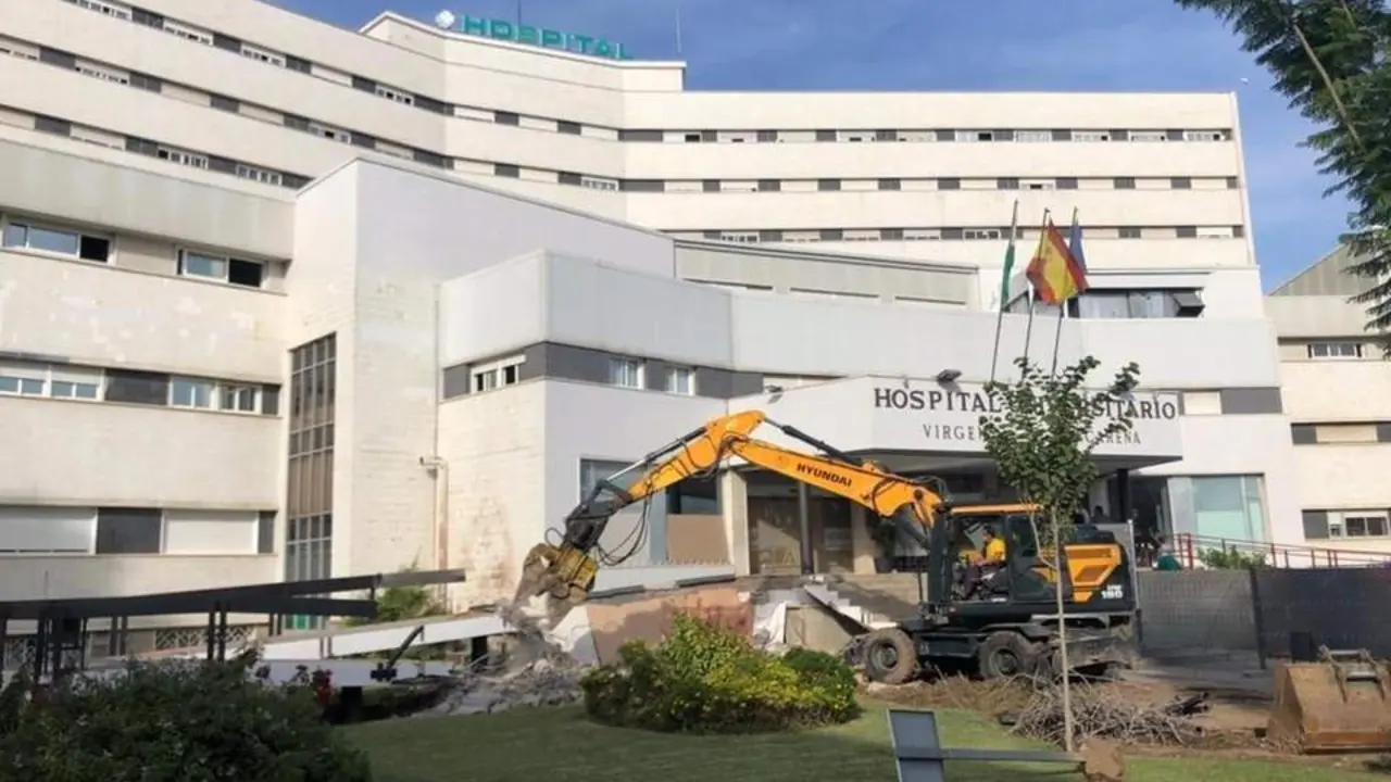 Obras en el Hospital Macarena. - HUVM