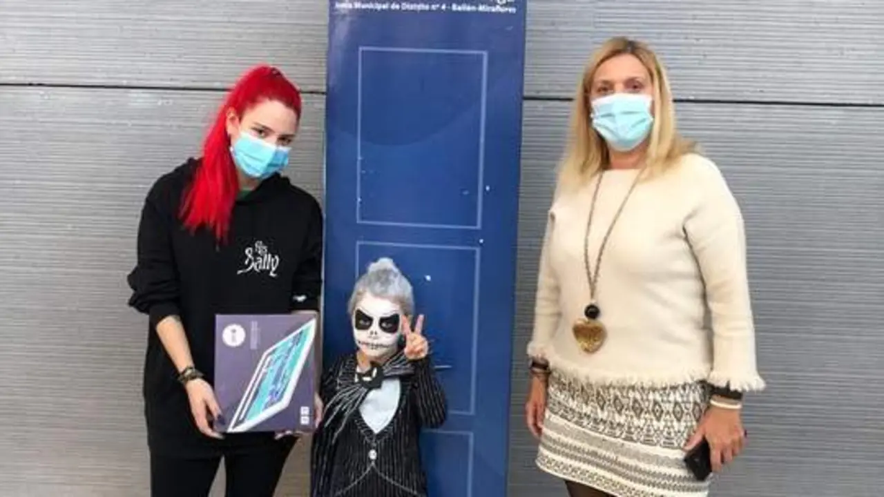 Los mejores disfraces de Halloween del Distrito Bail&eacute;n-Miraflores en M&aacute;laga