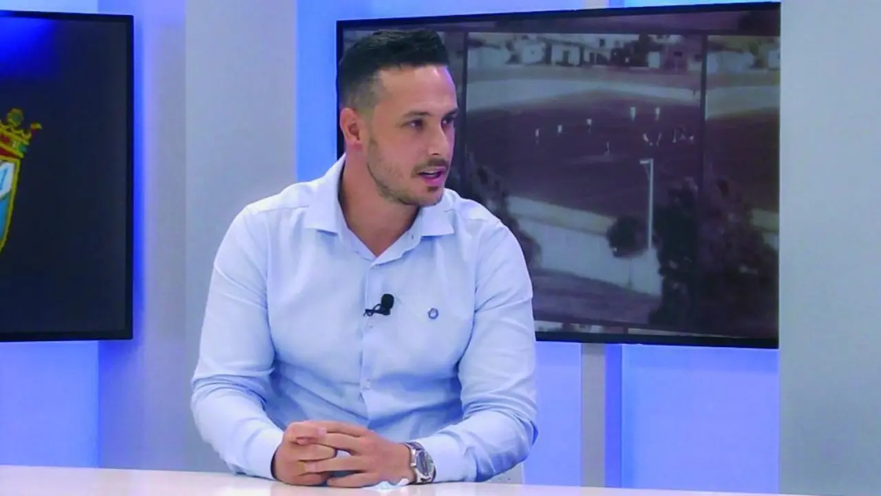 Juan D&iacute;az, vicepresidente deportivo del Xerez CD, en el programa 'Minuto 91' - 