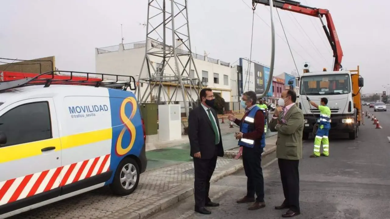 Nuevo acceso peatonal al PICA en Sevilla. - AYTo