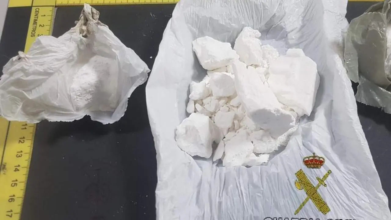 La droga intervenida. - VH