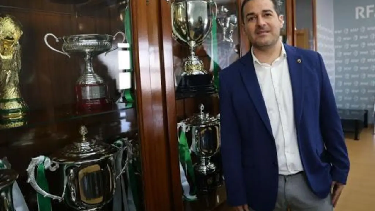 Pablo Lozano, presidente de la RFAF. - RFAF
