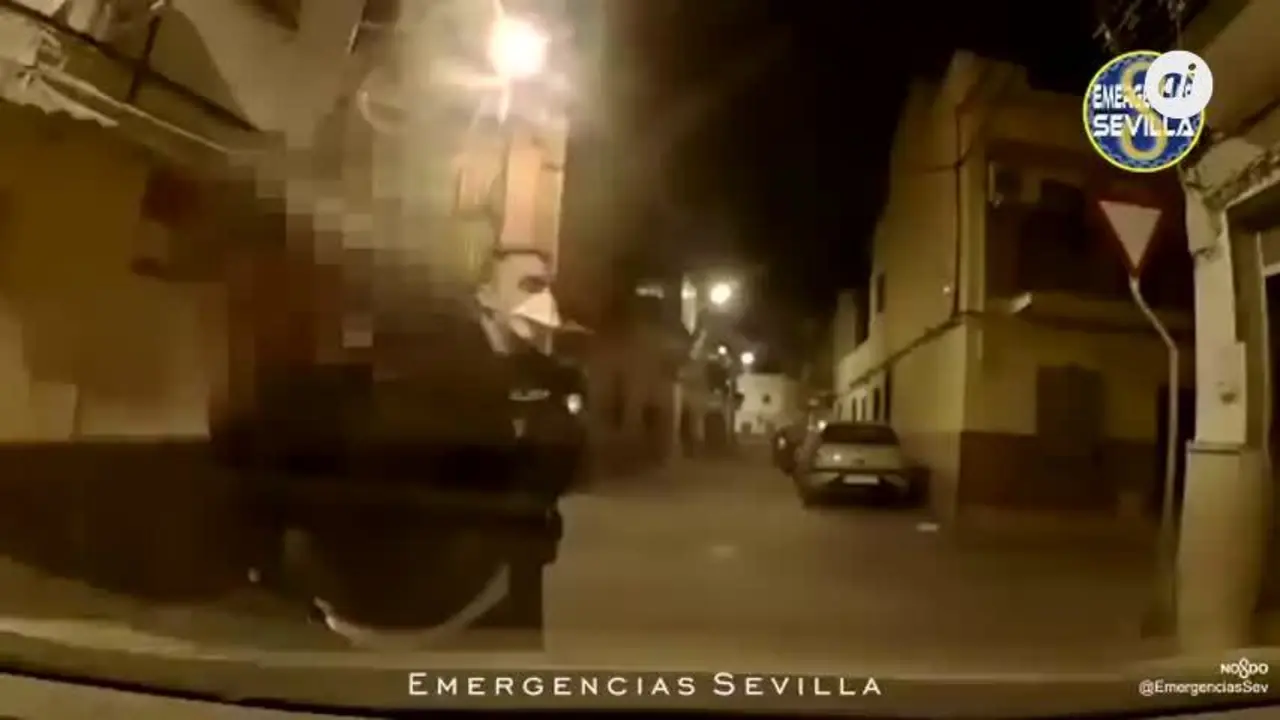 Detenido por agredir a un hombre con una catana en Sevilla