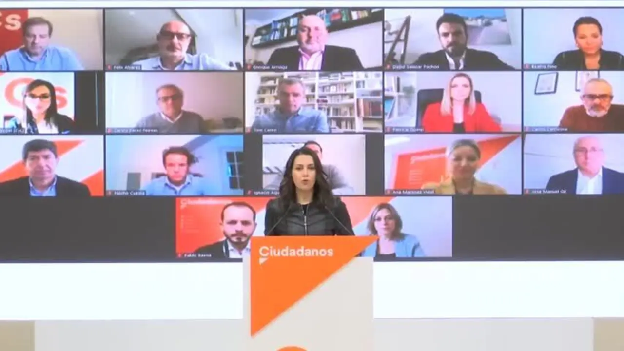 Arrimadas: Los espa&ntilde;oles no se merecen que "su futuro lo decidan Otegi y Junqueras"