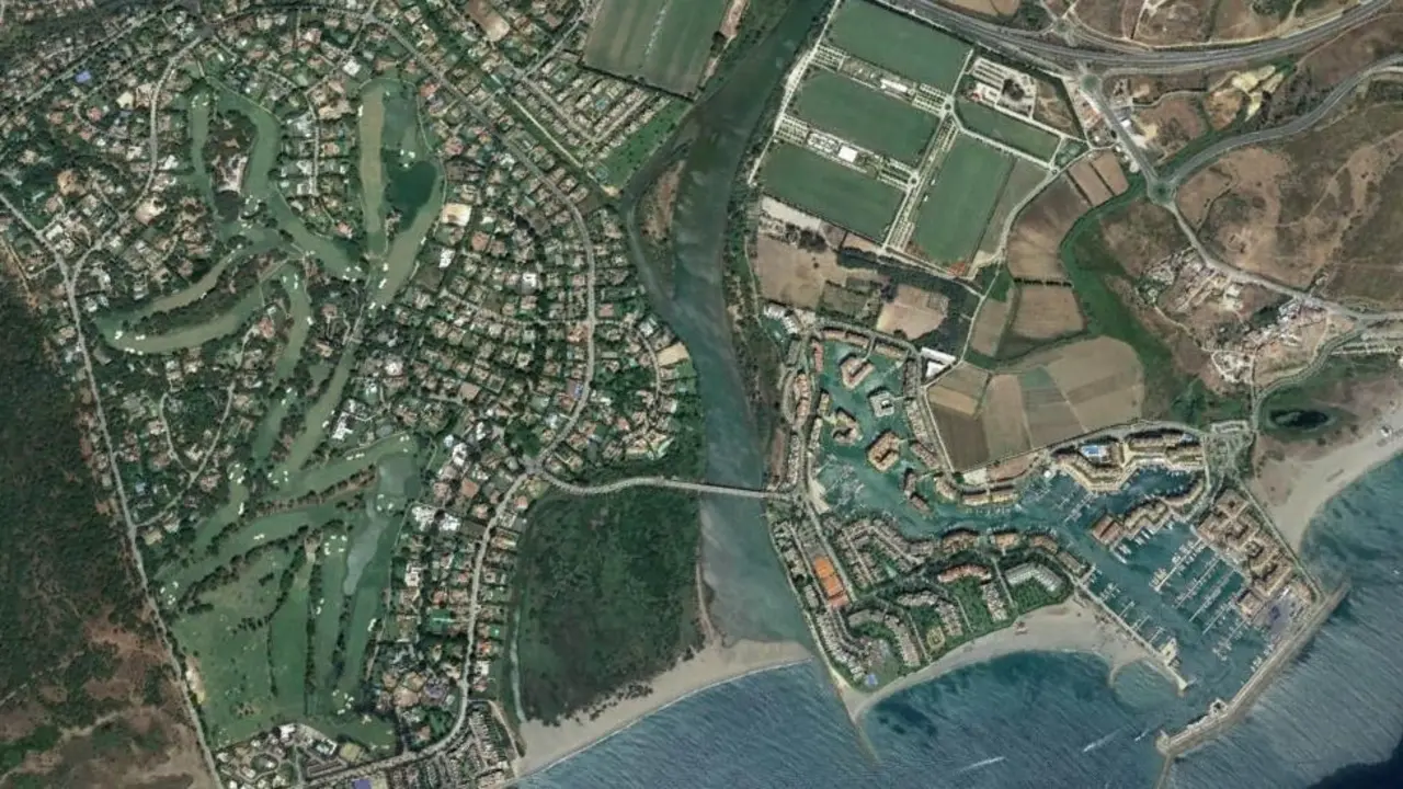 Vista a&eacute;rea de Sotogrande. - A. I.