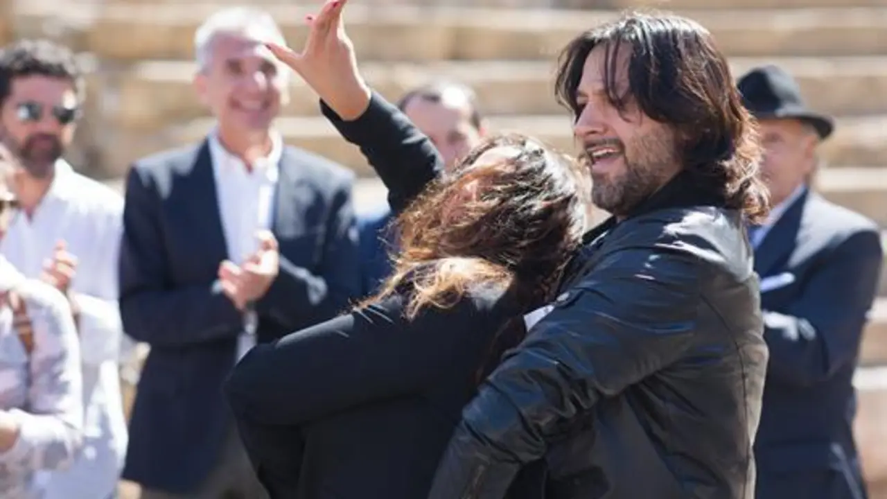 RAFAEL AMARGO, EN M&Aacute;LAGA.  - EFE/CARLOS D&Iacute;AZ