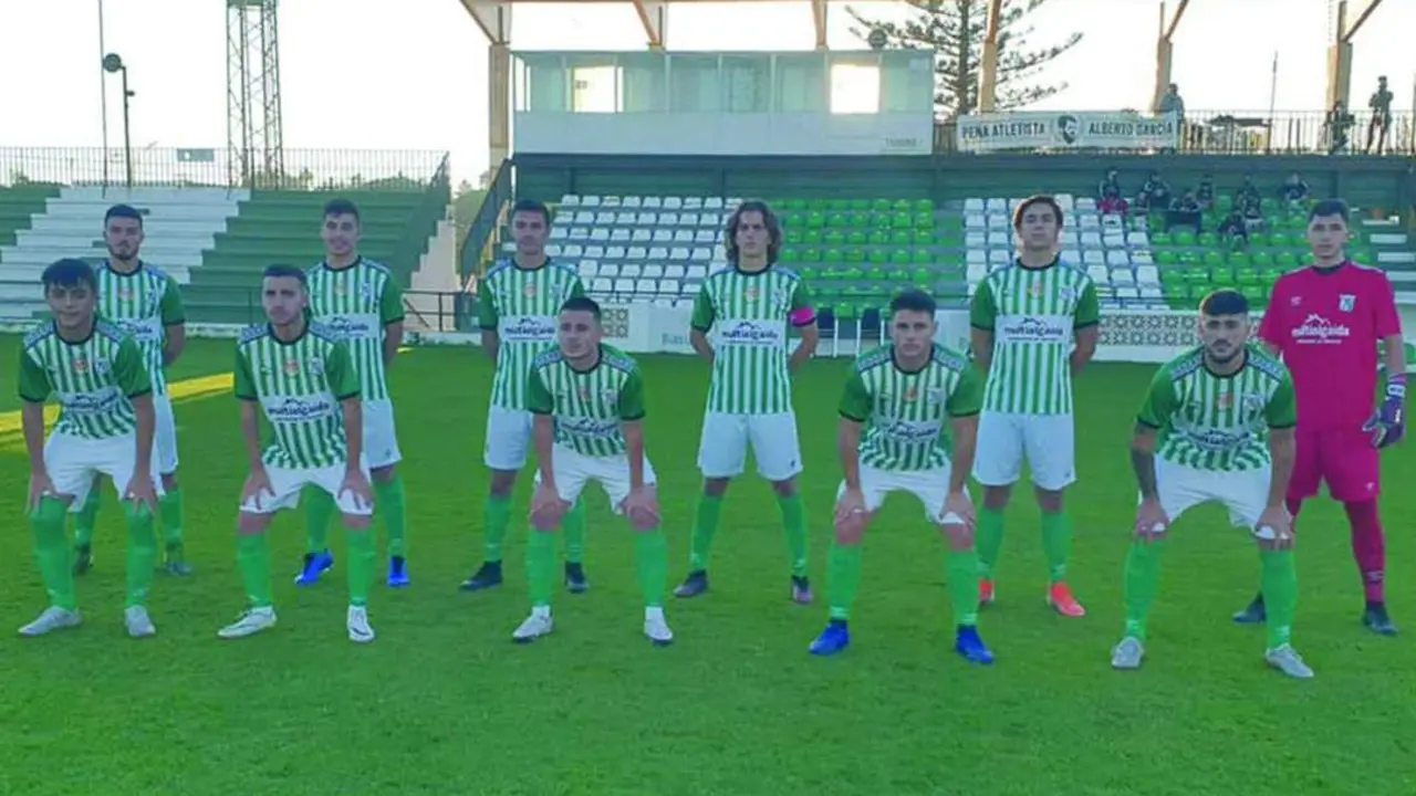 Once inicial del equipo juvenil A del Atl&eacute;tico Sanluque&ntilde;o en este partido - ASCF
