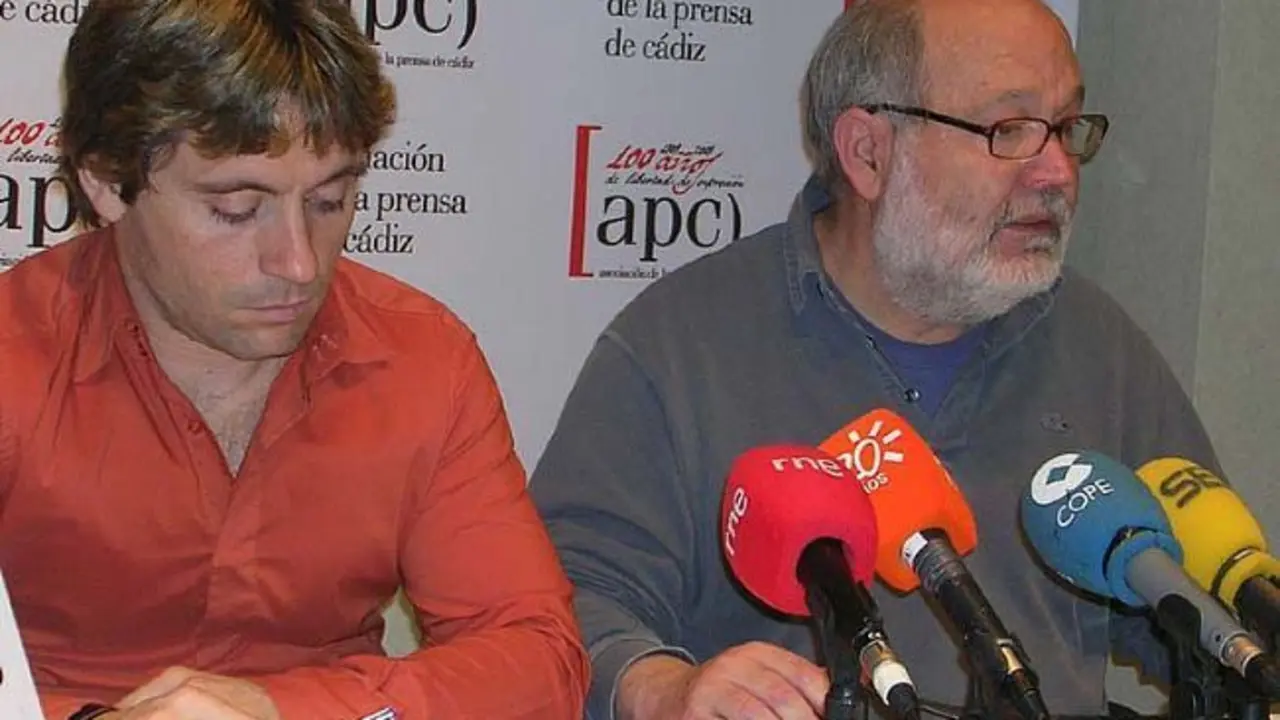 Diego Boza y Rafael Lara, de la Asociaci&oacute;n Pro Derechos Humanos. - K. R.