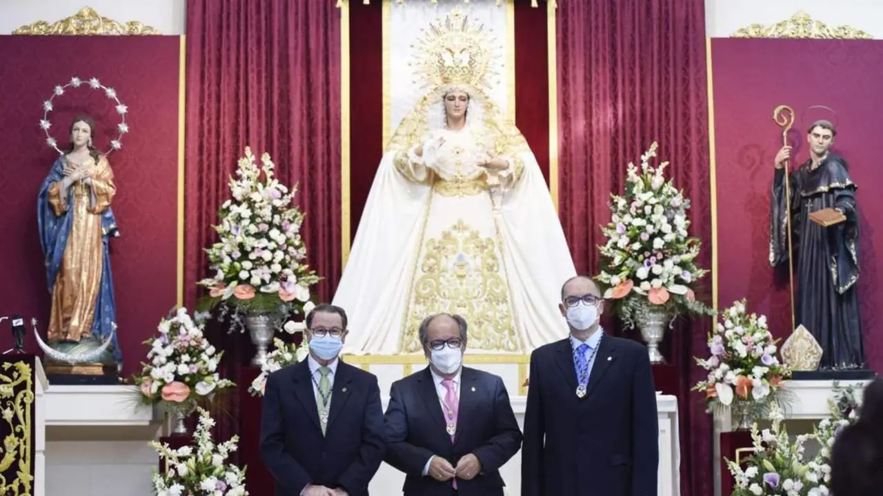 Acto de bendici&oacute;n de la imagen. - Consejo Local HHyCC de Algeciras