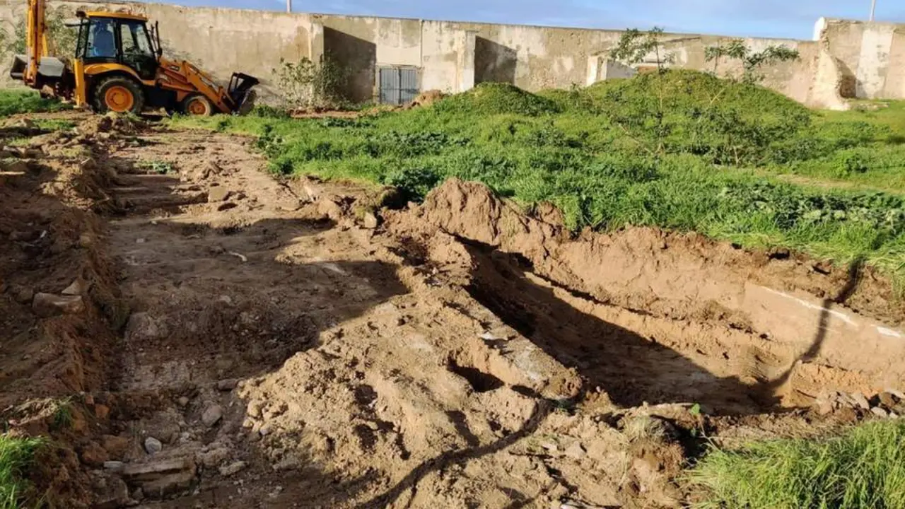 Trabajos en el cementerio de San Jos&eacute; de C&aacute;diz. - 