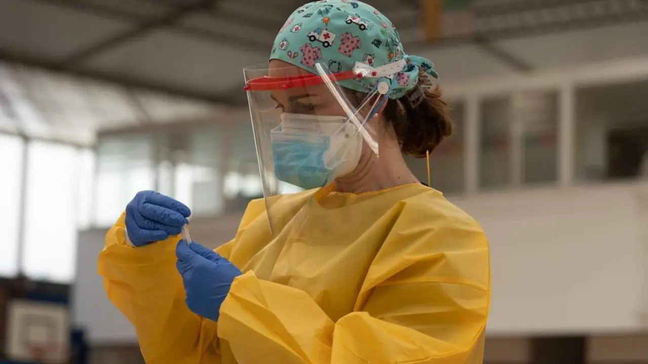 Test de coronavirus. - Archivo