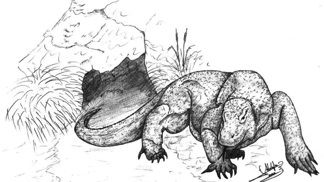 El lagarto - Joaqu&iacute;n Abolafia Cobaleda