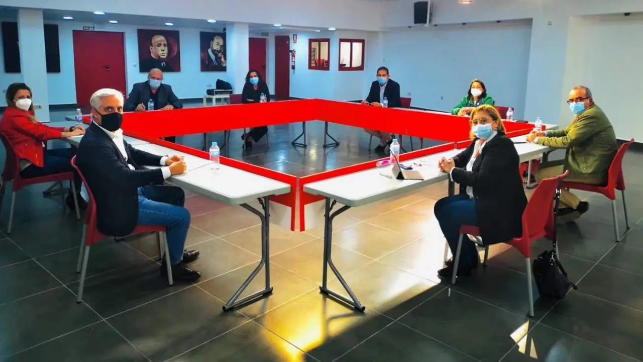 Gestora del PSOE de Huelva. - VH