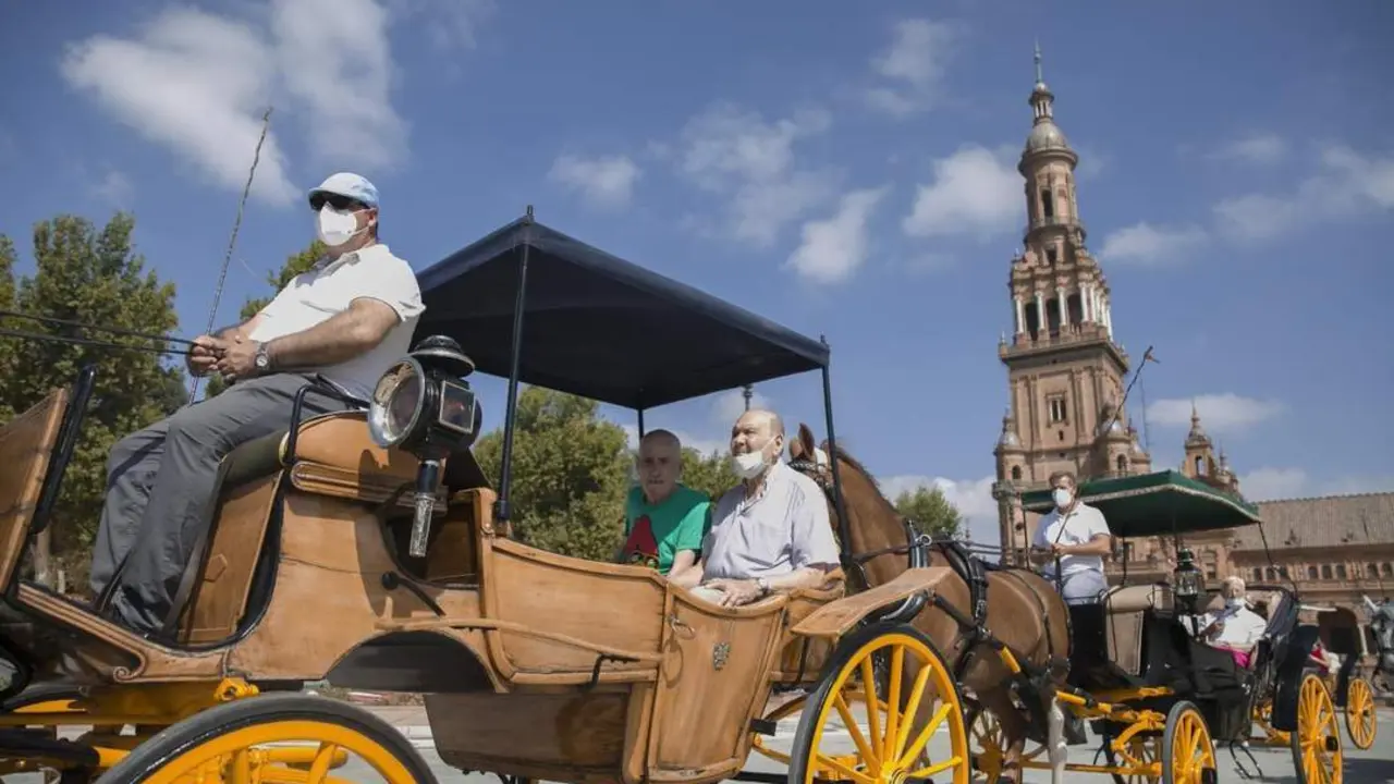 Coche de caballos. - EP
