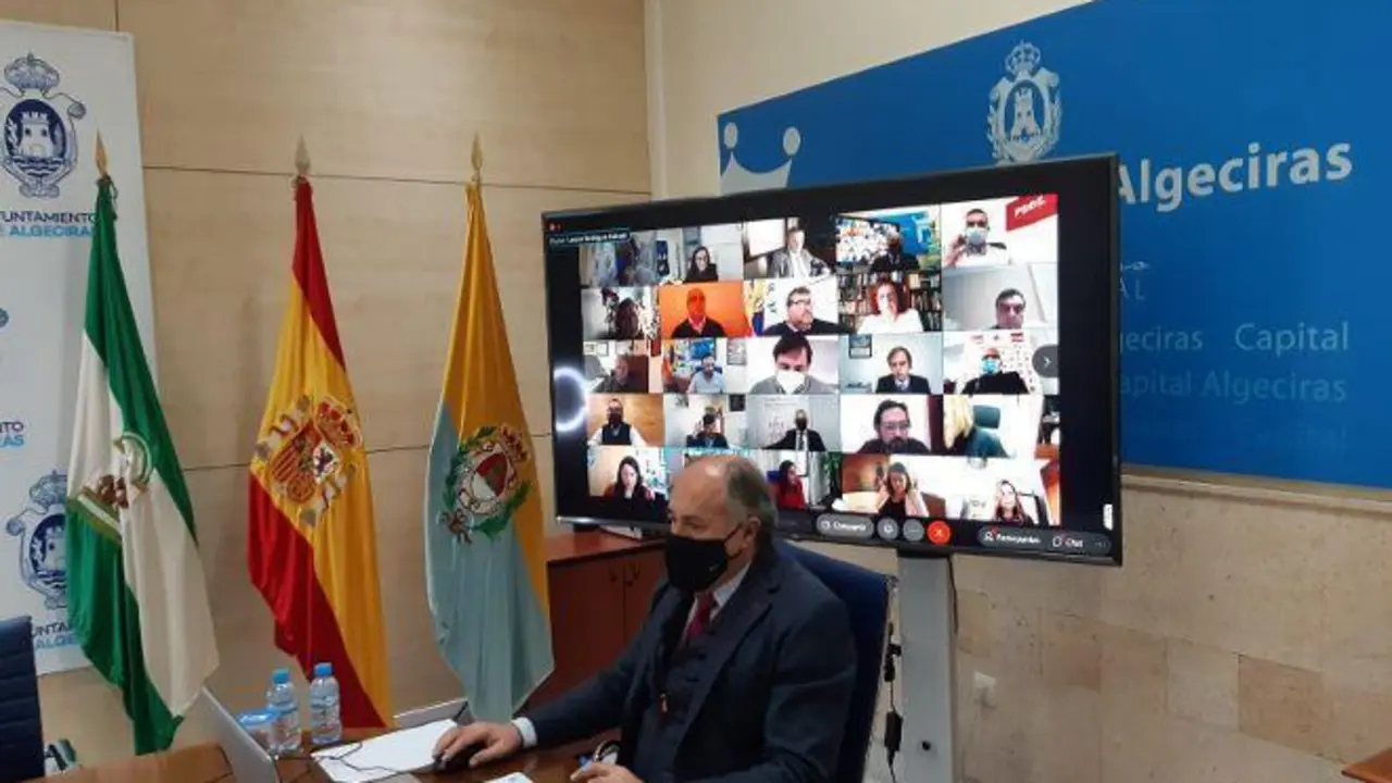 Pleno telem&aacute;tico en Algeciras. - AI