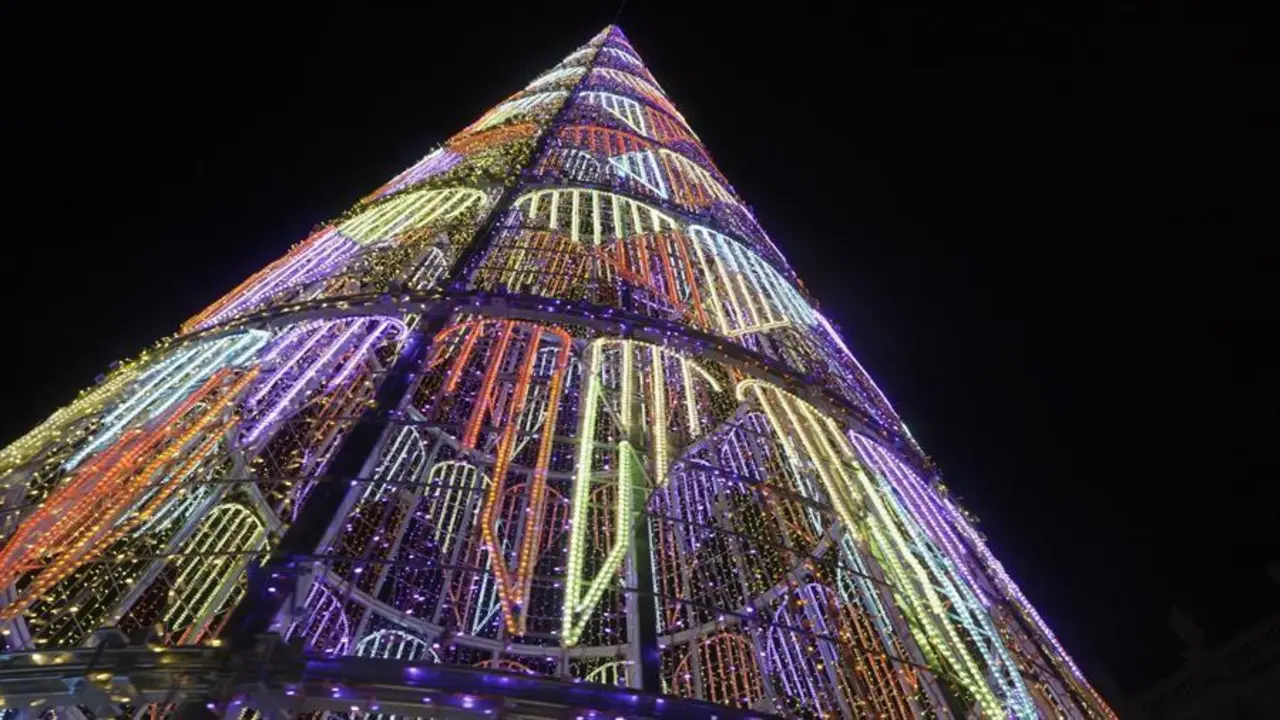 Alumbrado navide&ntilde;o. - EFE
