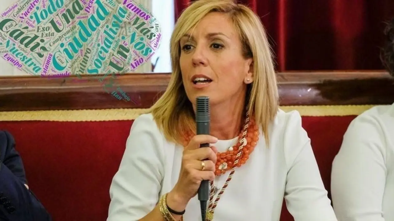 Mara Rodr&iacute;guez, portavoz del PSOE en el Ayuntamiento de C&aacute;diz. - 
