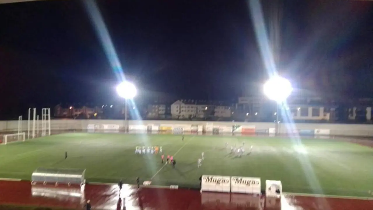 Los equipos, en El Mazo. - Haro Deportivo