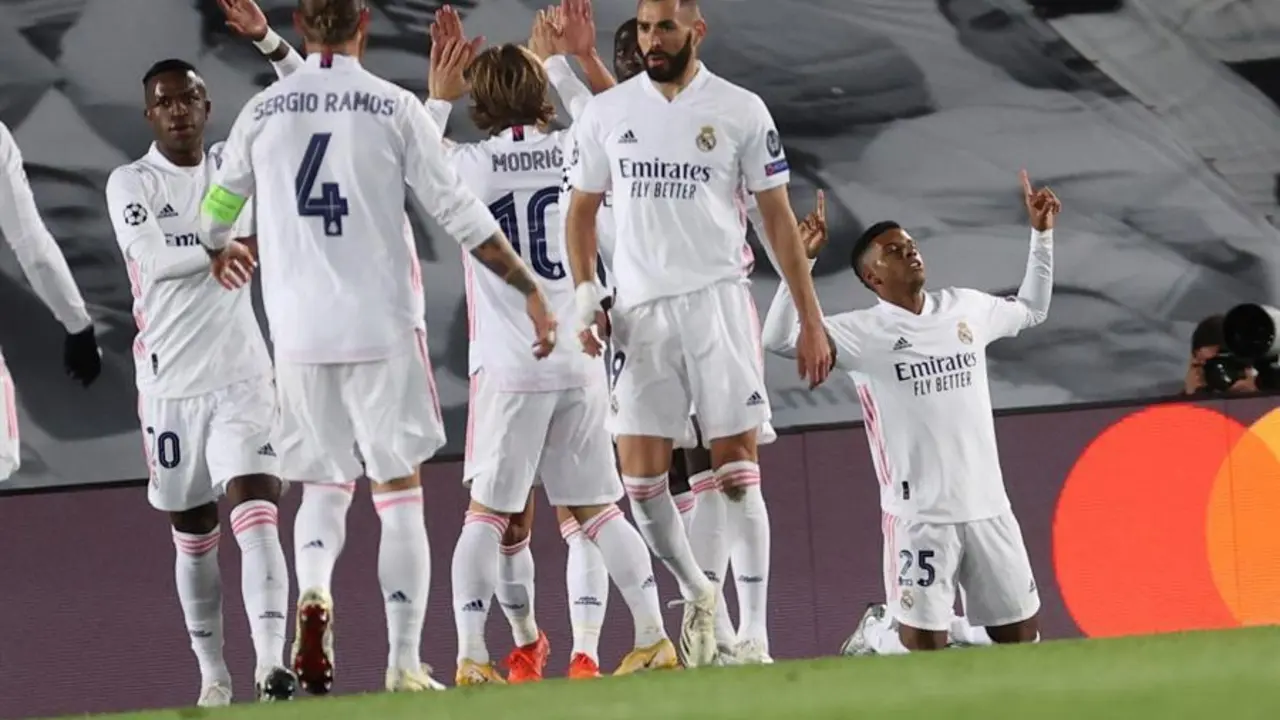 Gol de Rodrygo. - EFE