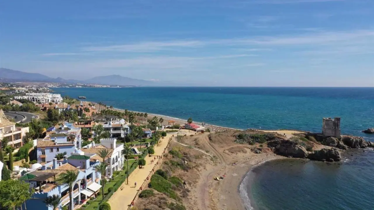 Senda litoral en la provincia de M&aacute;laga. - Diputaci&oacute;n de M&aacute;laga. Archivo