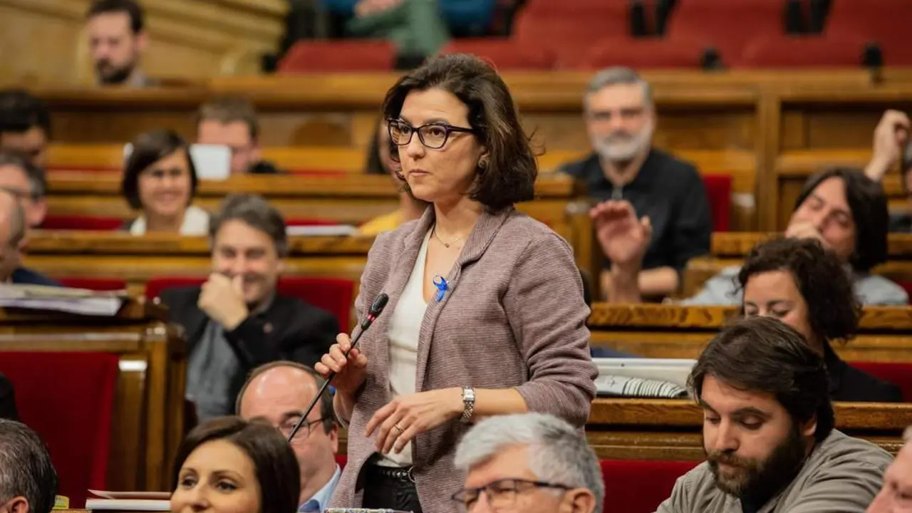 La portavoz socialista en el Parlament de Catalu&ntilde;a, Eva Granados. - EP