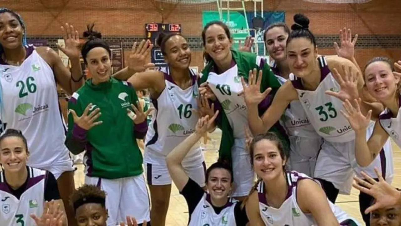 Las jugadoras en una imagen de archivo. - Unicaja CB